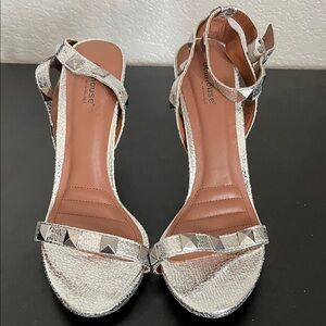 Dollhouse Silver Studded Sandals
